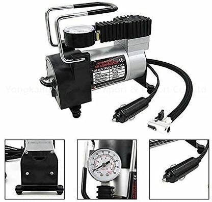 Bellveen Heavy Duty Metal Electric Car Air Compressor Pump 12V Dc, 150Psi, 35L/Min Flow Car Pump