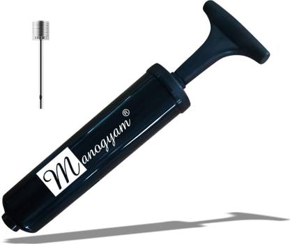 Manogyam Multiuser Hand Ball Pump Inflator with Needle, Nozzle Extension for Soccer Basketball Pump, Football Pump, Handball Pump, Volleyball Pump, Ball Pump