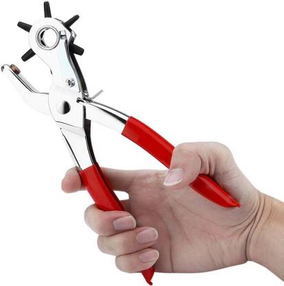 GETZET Belt Punching Machine with Multiple Hole 6 Sizes Hand Pliers Punches & Punching Machines
