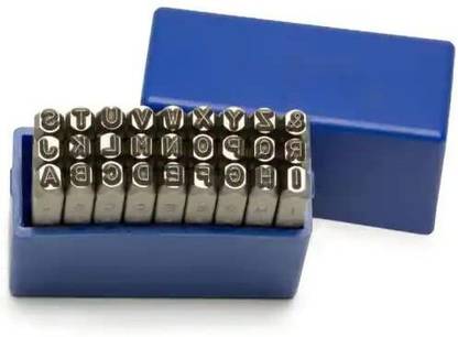 Breeze Shear Breeze Shears 27 Pcs 5MM Alphabet Letter Punch Set Punches & Punching Machines
