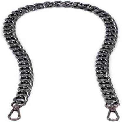 BARBUDDY Medium Size Fabulous Metal Shoulder Crossbody Purse Strap Punching Bag Chain