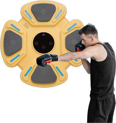 Shopeleven Adjustable Headband Wall Mounted Music Boxing Wireless Punch Machine Speed Bag
