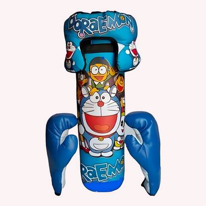 HARSIMRAN TRADERS Doreamon Boxing Kit for the Age(3-7 Years)- Unleash your Skill Hanging Bag