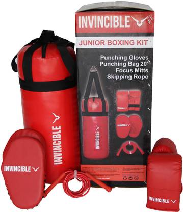 Invincible Junior Boxing Kit Hanging Bag