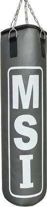 Monika Sports 3 Feet unfilled Punching bag With Hanging chain / Boxing Punching bag Hanging Bag