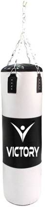 VICTORY Unfilled Canvas Premium 3 Feet Punching Bag Boxing Bag For Men & Women Hanging Bag