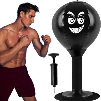 zishnav Desk Boxing Punch Ball, Funny Toys for Kids Punching Bag Angle Bag