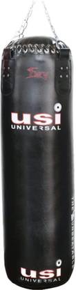 usi Punching Bag, Punching Bag Filled, 120cm Fury PU Boxing Bag With Chain Hanging Bag