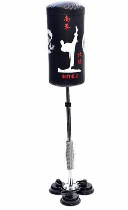 IRIS Free Standing Punching Bag Heavy Boxing Bag with Suction Cup Base Standing Bag