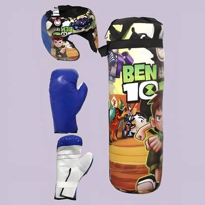 Harsimran BEN10 Super Toy Boxing Kit for the Ages(3-7 Years)- Unleash your skills Hanging Bag
