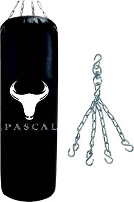 Pascal 4 FT Unfilled Heavy Boxing Bag with Steel Chain Hanging Bag