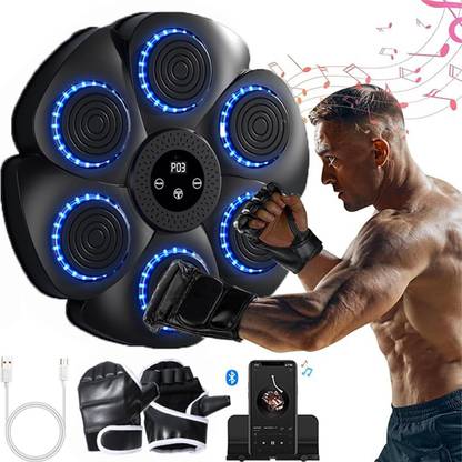 Mokshith Smart Home Boxing Training Equipment,9 Adj Speed Levels,PunchFree WallMounted Hanging Bag
