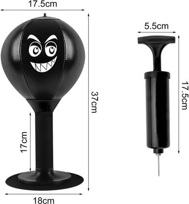 Stress Punchh Innovative Boxing Bag With Cup Attachment Punch Boxing Machine For Stress Relief Hanging Bag