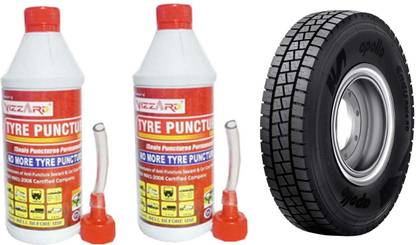 Aayatouch Tyre Puncture Solution Tubeless Tire Sealant Tubeless Tyre Pack Of 2 Tubeless Tyre Puncture Repair Kit