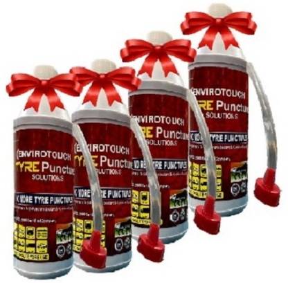 Envirotouch Tire Sealant-030 (Pack of 4) Tubeless Tyre Puncture Repair Kit