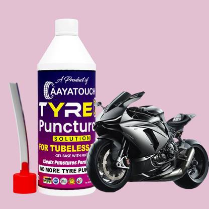 Aayatouch Tubeless Tyre Sealant_B001_Anti Puncture Liquid Tubeless Tyre Puncture Repair Kit