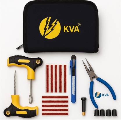 KVA KV-333 Puncture Kit Tubeless Tyre Puncture Repair Kit