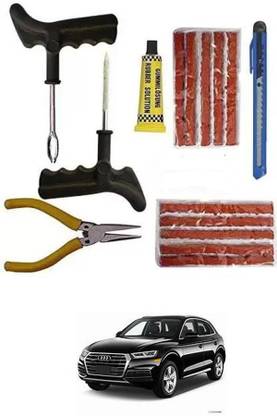 FKOK Car Puncher Repair Kit For Audi Q5 Tubeless Tyre Puncture Repair Kit
