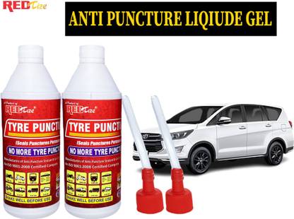 Redtize VFRE Tire Sealant | Anti Puncture Liquid for Bike & Car Tyres PACK OF 2 Tubeless Tyre Puncture Repair Kit