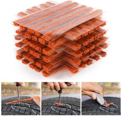 WAICO 60 X Tubeless Tyre Puncture Repair Strips For Bike & Car Tubeless Tyre Puncture Repair Kit