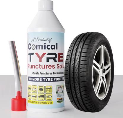 COMICAL Tyre Sealer Anti Puncture Tyre Sealant for All Two Wheeler's Tyre's Pack Of 1 Tubeless Tyre Puncture Repair Kit