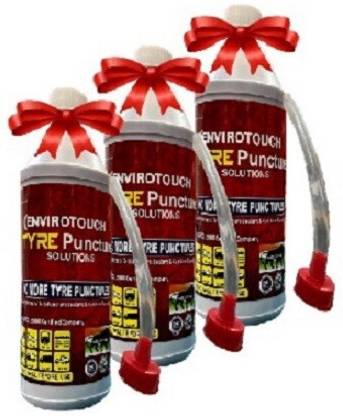 Envirotouch Tire Sealant-028 (Pack of 2) Tubeless Tyre Puncture Repair Kit