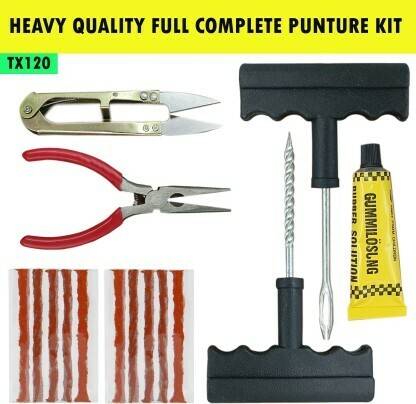 Znee Smart Car Tubeless Tyre Puncture Repair Kit with Plier For Chevrolet Beat Type-1 Tubeless Tyre Puncture Repair Kit
