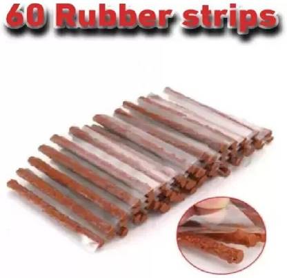 SK ENTERRPRICES Tubeless Tyre Puncture Repair strips 60 pcs for bike car truck emergency kit Tubeless Tyre Puncture Repair Kit