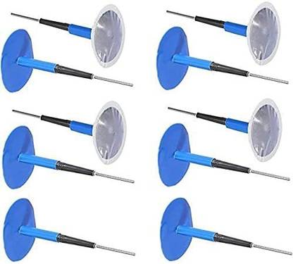GANESHA INDUSTRIES Mushroom Plug Patch Uniplug (9W) Uniseal Tubeless Tyre Puncture Repair (10 Pcs) Tubeless Tyre Puncture Repair Kit