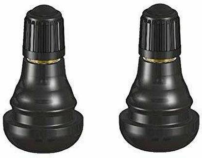 GANESHA INDUSTRIES Rubber Tire Valve 100 Pcs Tubeless Tire valve Stem TR 412 (Rubber) valve for Car Tubeless Tyre Puncture Repair Kit