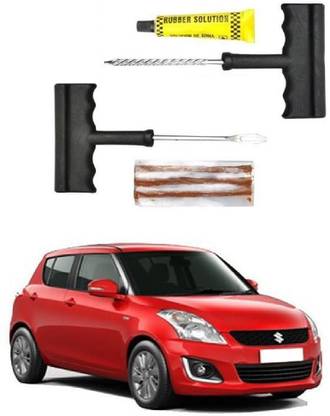 AutooNation Car Emergency Flat Tyre Repair Puncture Kit For Maruti Suzuki Swift Type-3 Tubeless Tyre Puncture Repair Kit