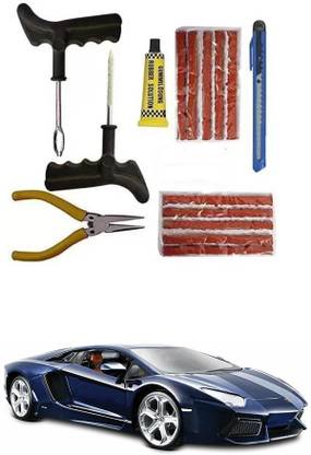 FKOK Car Puncher Repair Kit For Lamborghini Aventador Tubeless Tyre Puncture Repair Kit