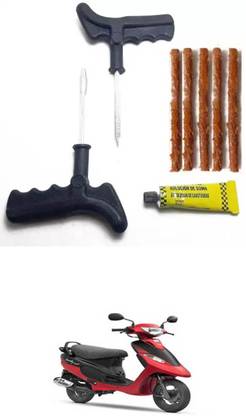 E-Shoppe Bike Puncher Repair Kit For Scooty Pep+ Tubeless Tyre Puncture Repair Kit