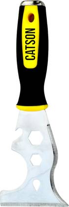 catson Putty Knife Stainless Steel Multi-Purpose Paint Scraper Flexible Putty Knife