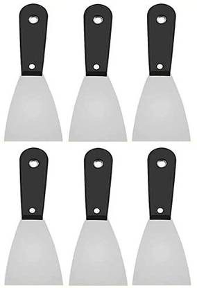AASONS Paint Remover Scrapper with Handle (Pack of 6) Stiff Putty Knife