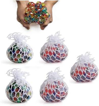 VIPSCORP Soft Slime Toy for Kids Squeeze Stress Ball (Pack of 5) Multicolor Putty Toy