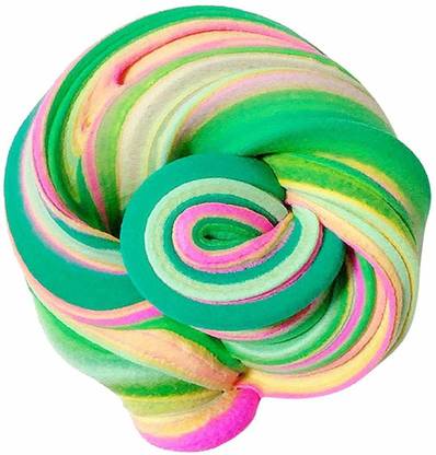 Juliana Fluffy Stretchy Soft Butter Slime for kids and Non-Sticky, Stress Relief Multicolor Putty Toy