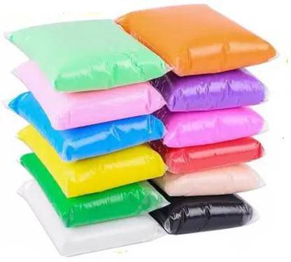 FORSIKHA Foam Clay with Tools| Non-toxic clay| Creative Art item| Dry Clay| kids gifts Multicolor Putty Toy