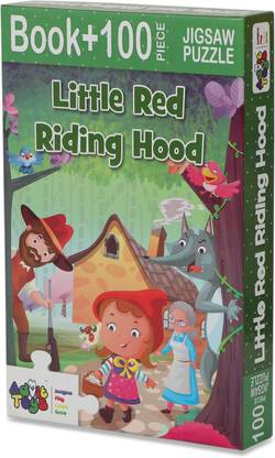 advit toys Little Red Riding Hood-Jigsaw Puzzle (100 Piece+Educational Fun Fact Book Inside