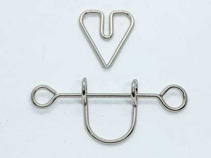 SSR SHOP A SARKAR METAL HEART PUZZLE / HEART SEPARATION PUZZLE TRICK