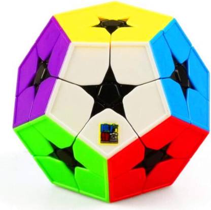 Hawkister MoYu MFJS Meilong Megaminx Cube 2x2 Stickerless Speed Cube Magic Cube Puzzle
