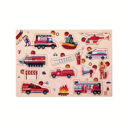BitFeex Fire Brigeds Puzzle for Kids - Mind Puzzle for Brain Improvement