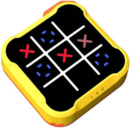 GIIKER Tic Tac Toe Bolt Game, Console Portable 3-en-1, Jeux De Voyage