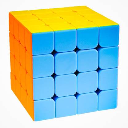 GOSHOPPE ENTERPRISES 4 x 4 High Speed Stickerless Magic Problem Solving Cube