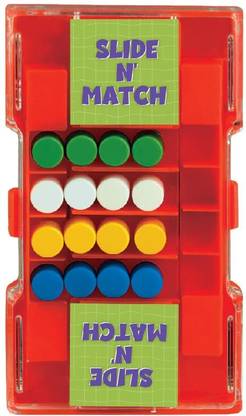 Game Phactory Slide N' Match Portable Pocket Puzzle Game | Strategic Thinking Game Puzzle