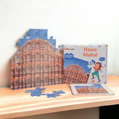 Mittimate Hawa Mahal Jigsaw Puzzle for Kids Age 4-6 I 36 Pieces Puzzle Toy I Birthday Gift