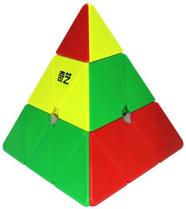 Cuberkart QiYi QiMing Plus Pyraminx Big Cube Puzzle - 22.6cm
