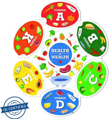 FUNSKOOL Play and Learn Vitamins Puzzle