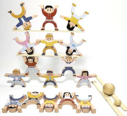 Cubelelo Human Tower Fun Balancing Game for Kids