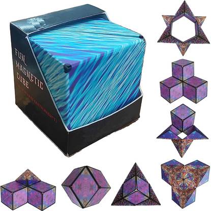 श्रीता 3D Cube Shape Shifting Box,Transforming Cubes Shape Shifting Cube(Random design)